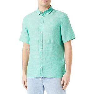 CASUAL FRIDAY Cfanton 0071 SS-shirt met korte mouwen (100% lijn) hemd, 1760301/Jelly Bean Melange, S voor heren, 1760301/Jelly Bean Melange, S