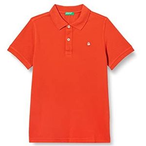 United Colors of Benetton Korte poloshirts voor jongens, Dunkelrot 29l, 160 cm