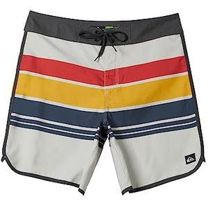 Quiksilver Everyday Stripe Boardshorts voor heren, Wit, 32