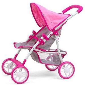 Milly Mally 5901761124965 Dolls' pram Natalie Prestige, roze