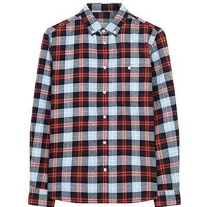 Seidensticker Studio Shirt met lange mouwen en rechte snit, oranje, XXXL uniseks, Oranje, 3XL