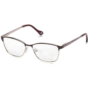 YALEA Damesbril, Donker bordeauxrood 0e59, 54