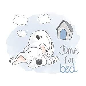 101 Dalmatiër Bedtime - Grootte: 50 x 70 cm - Komar, muurschildering, posters, kunstdruk (zonder lijst), Disney