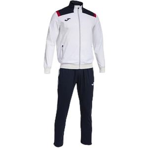 JOMA - Toledo - Trainingspak - Wit/Marine - Katoen/Polyester