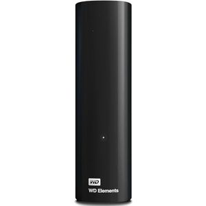 WD Elements Desktop 10TB Desktopopslag (plug-and-play, voor Windows 10-pc's en hoger, met USB 3.0, automatische gegevensbeveiling, eenvoudig te installieren) Zwart