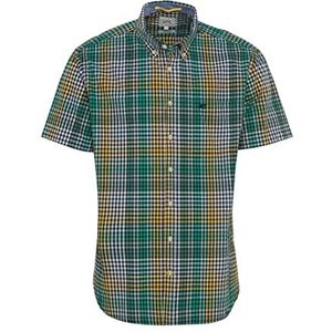 camel active Heren 409213/7S03 Overhemd, groen, S