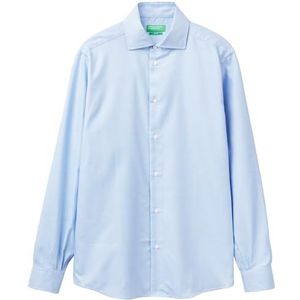 United Colors of Benetton Overhem, Blauw, XL