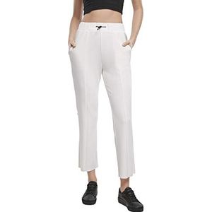 Urban Classics Dames Dames Soft Interlock Pants Klassieke broek, gebroken wit, XL
