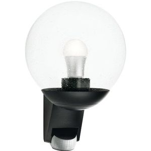 Steinel Buitenlamp met sensor L 585 S, max. 60 W, IR-sensor, registratiehoek: 180°, reikwijdte: max. 10 m, E27-fitting, IP44, zwart