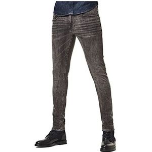 G-Star Raw heren Jeans 3301 Skinny,faded black magneet,30W / 34L