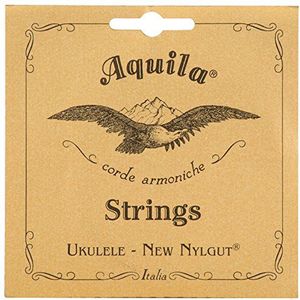 Aquila Nieuwe Nylgut AQ-7 Concert Ukulele Snaren - Hoge G - 1 Set van 4