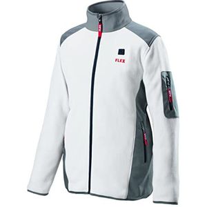 Flex Accu verwarmingsjas Men (maat XL, fleece jas ademend + duurzaam materiaal, 3 warmtestanden, incl. accuadapter voor het opladen van smartphones, zonder accu)