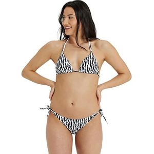 ARENA Women's Bikini Triangle Allover dames Tweedelig, Black Multi, 36