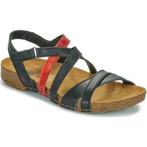 Art 1116 I Breathe, damessandalen, multizwart, 36 EU, meerkleurig, zwart, 36 EU