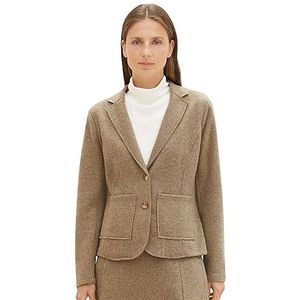 TOM TAILOR Damesblazer, 33962 - Doeskin Melange, XXL