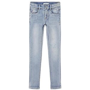 NAME IT KIDS Skinny Jeans NKFPOLLY Light Blue Denim