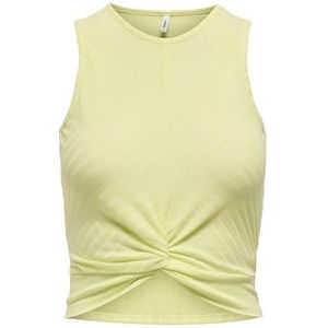 Onlsandy S/L Twist Top JRS, Pale Lime Yellow, L