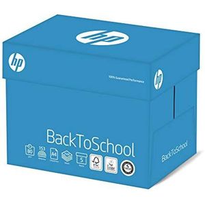 HP Back to School Kopieerpapier wit ECF 80g/m² A4 - karton voor 5 x 500 vel, FSC mix credit
