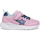 Geox - Sprintye A - Sportschoenen - Fuchsia en Lila - Ademend en Licht