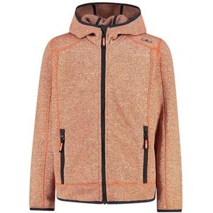 CMP - Kid Jacket Fix Hood, oranje-antraciet, 92