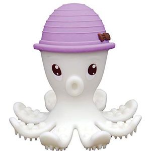 Baby-to-Love Mombella Bonnie The Octopus, Baby kinderziektes speelgoed, siliconen bijtring, bijtringen voor baby's (paars)