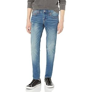 True Religion Mens Rocco Skinny Fit Jeans, Faum Baseline, 32W x 32L US