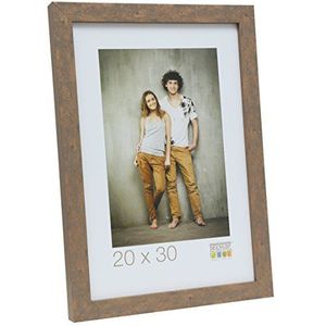 Deknudt Fotolijst, hout, brons, 30 x 30 cm