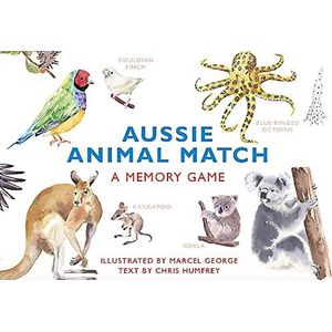 Aussie Animal Match A Memory Game/anglais