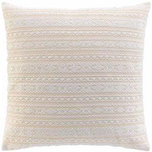 douceur d'intérieur, Afneembaar kussen (60 x 60 cm) Ilies, polykatoen fancy en metaaldraden