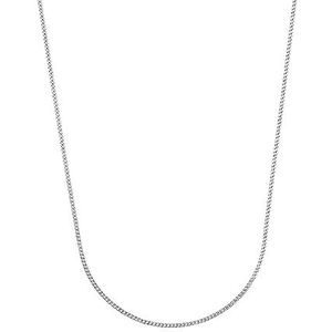 Amor Halsketting 925 Sterling Zilver Unisex Dames Mannen Halsketting, 38 cm, Zilver, Wordt Geleverd In Sieraden Geschenkverpakking, 2017681