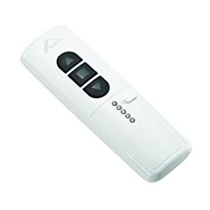 Originele Roto handzender draadloze handsensor 5-kanaals | tot 5 ontvangers afzonderlijk of samen bestuurbaar | Max. bereik tot 350 m | Inclusief batterij | Wit