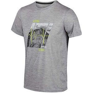 Fingal V sneldrogend vochtafvoerend T-shirt met grafische opdruk