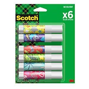 Scotch Permanent Lijm Stick Design, 8g, 6 Sticks/Pack