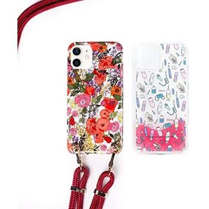 Pack beschermhoes voor iPhone 12 & 12 Pro gebruiksvoorwerpen + beschermhoes voor iPhone 12 & 12 Pro Verbena