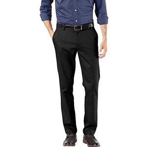 Dockers Signature Chino Slim Fit Herenbroek, zwart 33 30, zwart, 33W / 30L