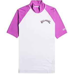 Billabong korte mouw UPF 50 Rash Vest Dames Paars XS/6