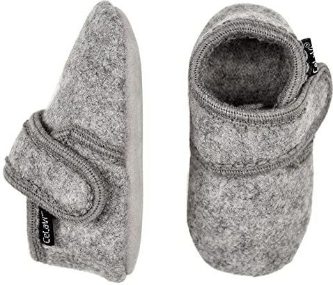 CeLaVi Pantoffels - Lichtgrijs Gevlekt - Wol