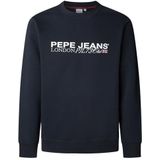 Pepe Jeans - Matthew - Sweatshirt - Donkerblauw - Ronde Hals - Logoprint