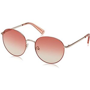 Longchamp Dames zonnebril, roségoud/roest, 56