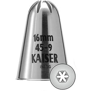 Kaiser Stertuit gesloten, 16 mm, roestvrij staal, vouw- en randvrij.