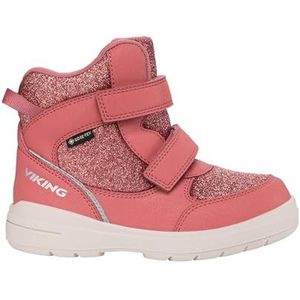 Viking Leuke Glitter Warm GTX 2v Sneeuwlaars voor meisjes, roze, 10 UK Child
