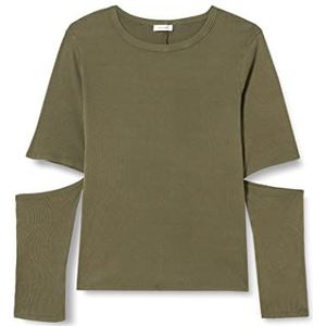 Replay Dames W3799 T-Shirt, 238 Army Green, L, 238 legergroen, L