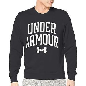 Under Armour Heren 1361561-001_L Sweatshirts, Zwart, L