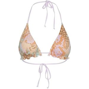 VERO MODA Vmmermaid zwemtop voor dames, Ierse crème/Aop: sine, M