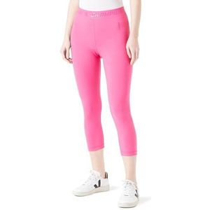 Champion Athletic Club W Stretch Jersey Capri leggings, framboos, S dames SS24, framboos roze, S