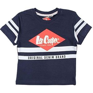 Lee Cooper T-shirt voor jongens, Marineblauw, 8 Jaren
