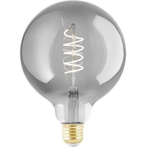 EGLO connect.z Smart LED Lamp -E27 - Ø 12,5 cm - Smoke - Rookglas - 2000K - Dimbaar - Zigbee
