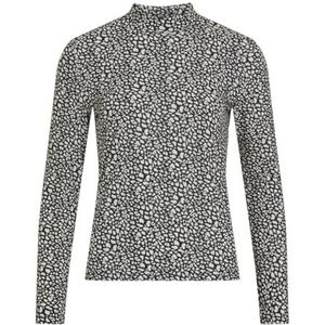 VILEOA L/S ROLLNECK TOP - NOOS, berk/Aop: cheetah, L