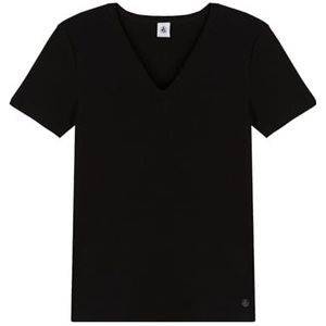 Petit Bateau - T-shirt L'Iconique - Katoen - Zwart
