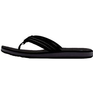 Quiksilver Carver suède sandalen voor heren, Zwart Solid Black Sbkm, 45 EU